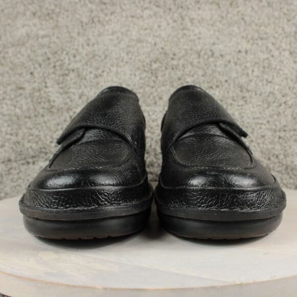 Propet Leather Slip On Shoes Mens 11 Black Comfort Walking main image 9